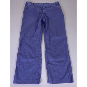 Save Khaki Chino Pants Men's Size 36x30 Blue Cotton Twill Straight Leg USA *Flaw